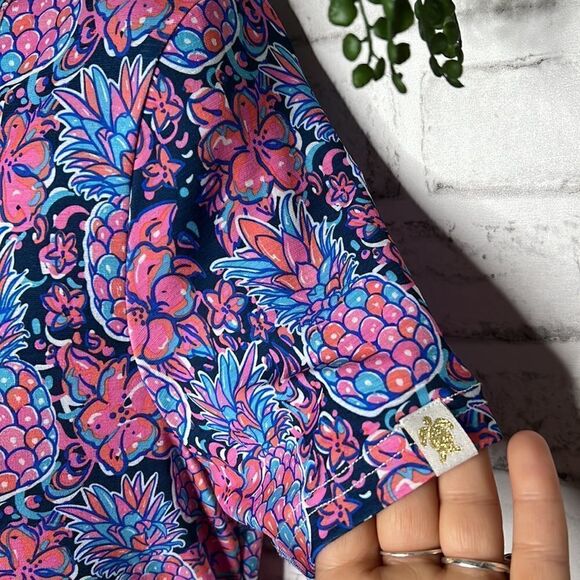 Simply Southern Pineapple Luau Dress Beach Pool Country - Picture 3 of 8